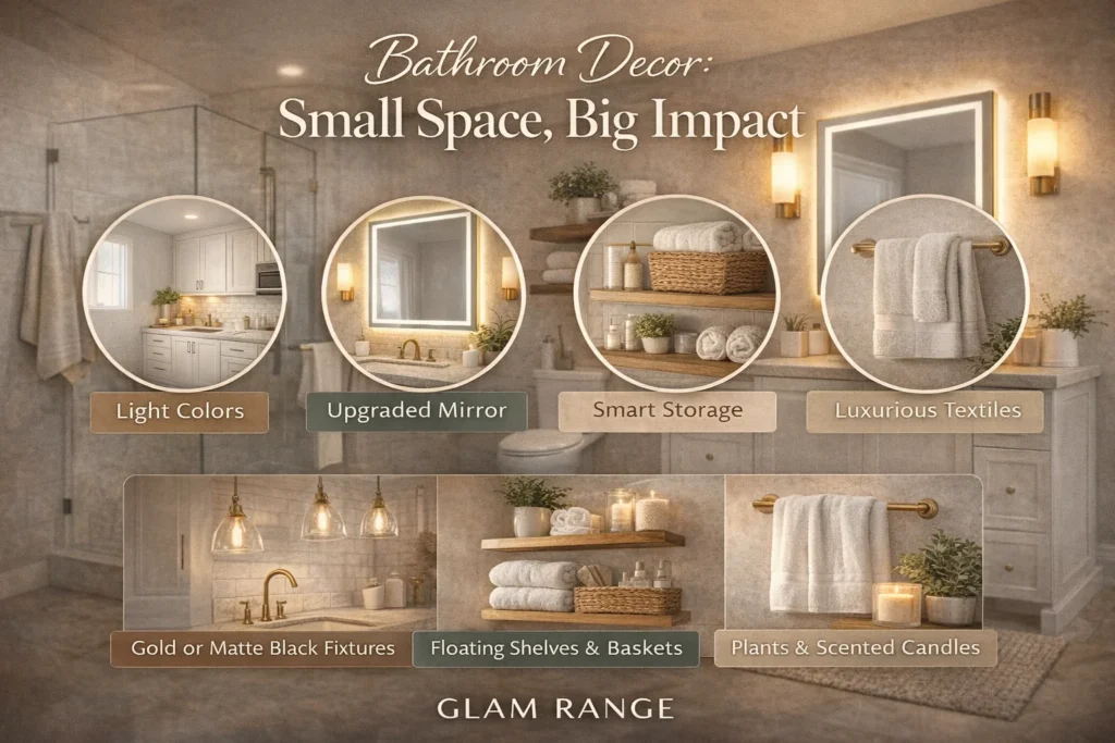 Bathroom Decor: Small Space, Big Impact