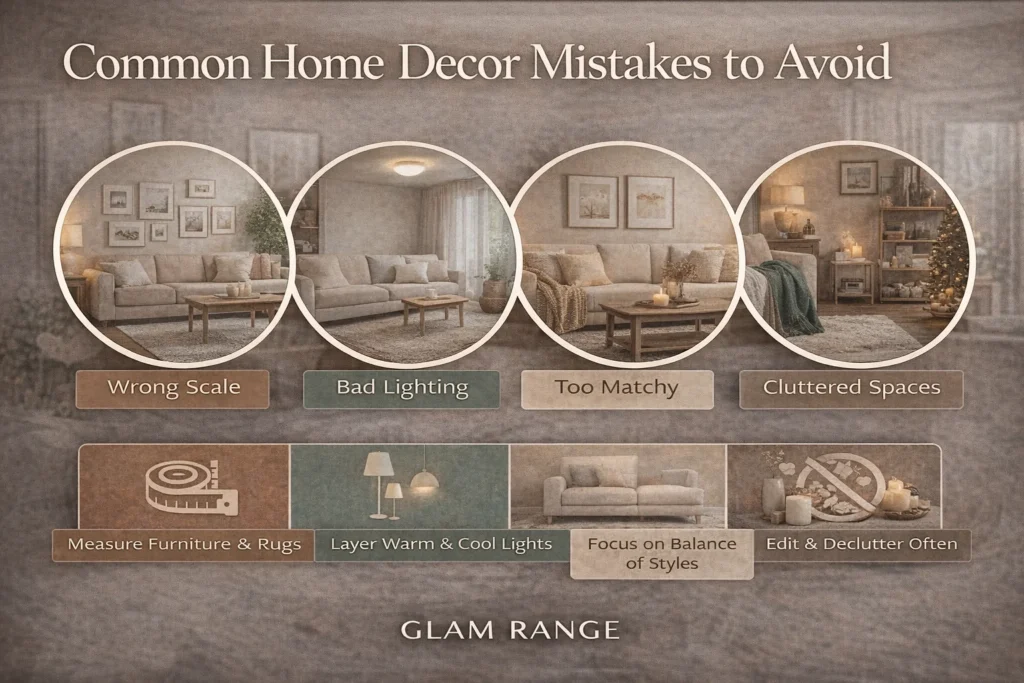 Common Home Decor Mistakes to Avoid