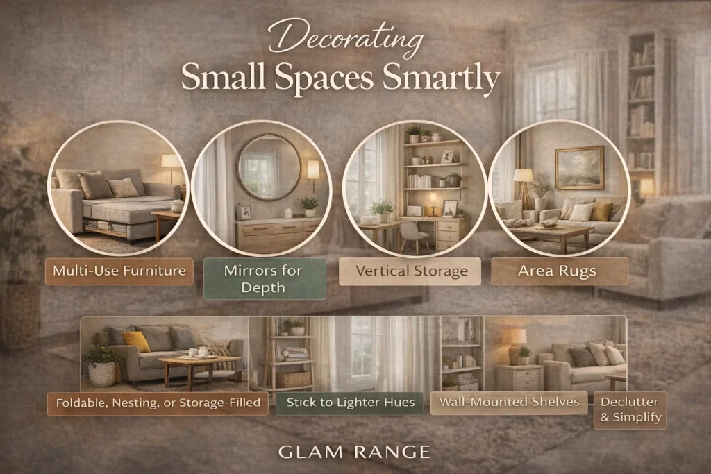 Decorating Small Spaces Smartly