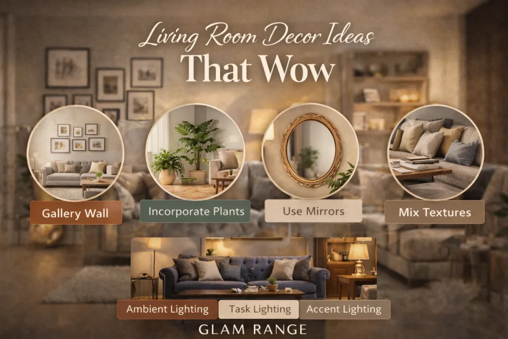 Living Room Decor Ideas That Wow