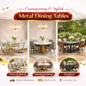 Metal Dining Tables