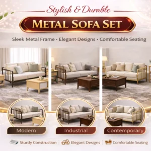 Metal Sofa Set